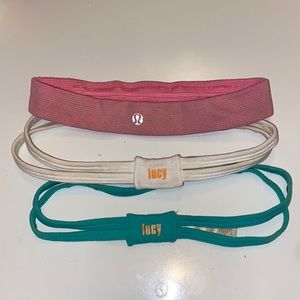LULULEMON + LUCY headbands
